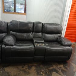 Two Please Reclining Couch