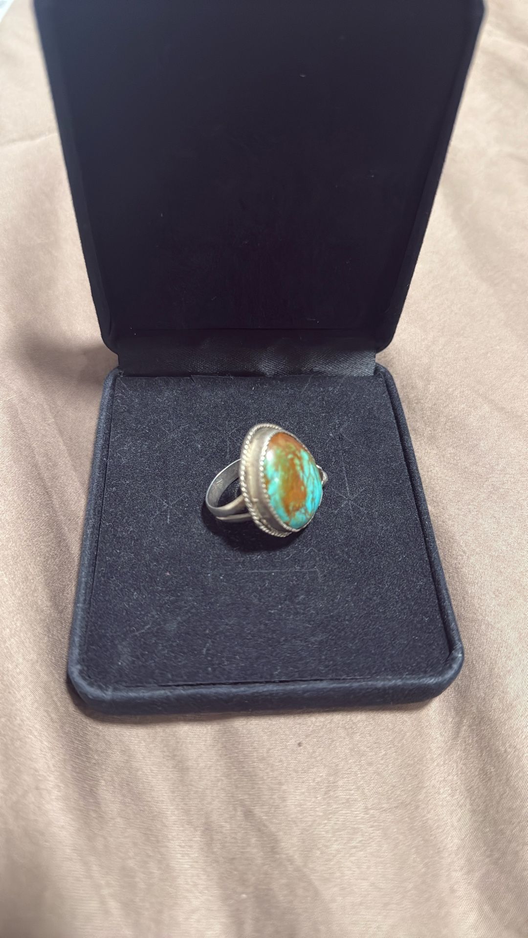 Anillo Navajo Silver