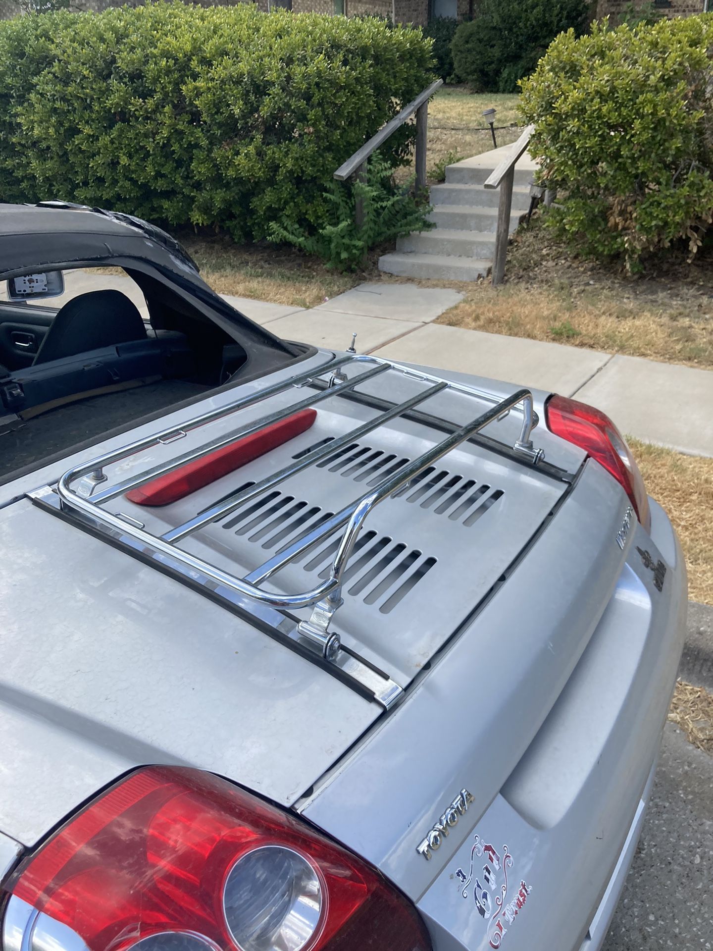 Mr2 spyder luggage discount rack