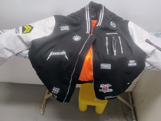 Nice Black and White varsity jacket