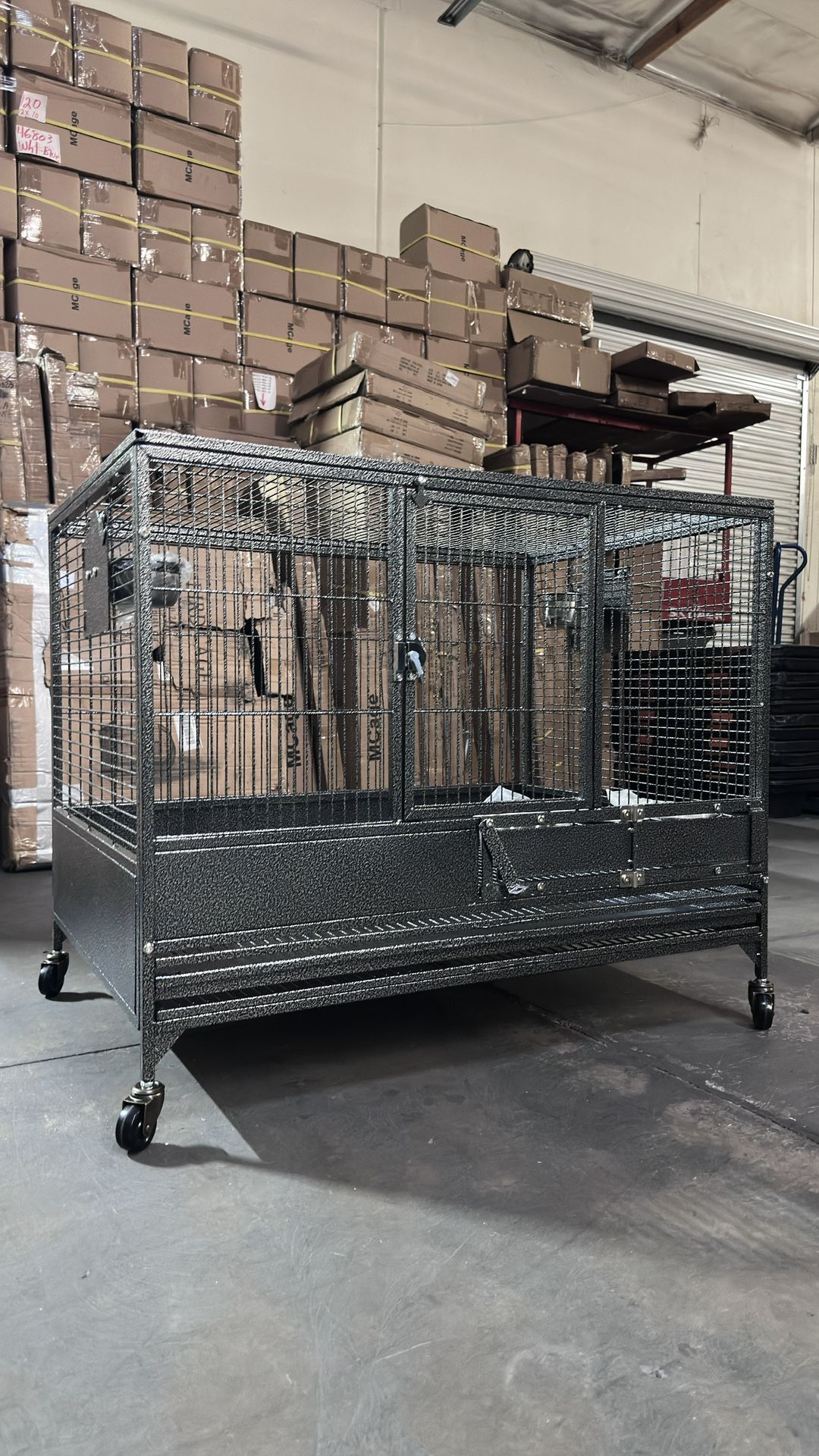 Extra Large 36” x 25” x 29”H Parrot Bird With Rolling Wheels