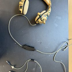 Tatybo Gaming Headset – Camo Edition – Works Great – Mic + LED – Multi-Platform