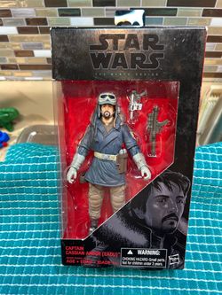 NEW! Star Wars The Black Series 6-inch Captain Cassian Andor (Eadu) #23