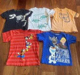 Baby Gap, Carter’s, and Disney Boy Shirts Size 2T-5 of them