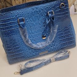 Faux BABY croc Handbag