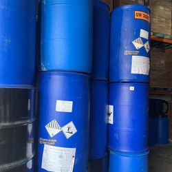 55 Gallons Plastic And Metal Tank