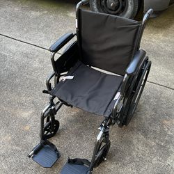 Midline wheelchair  18”W x 16X”D Seat