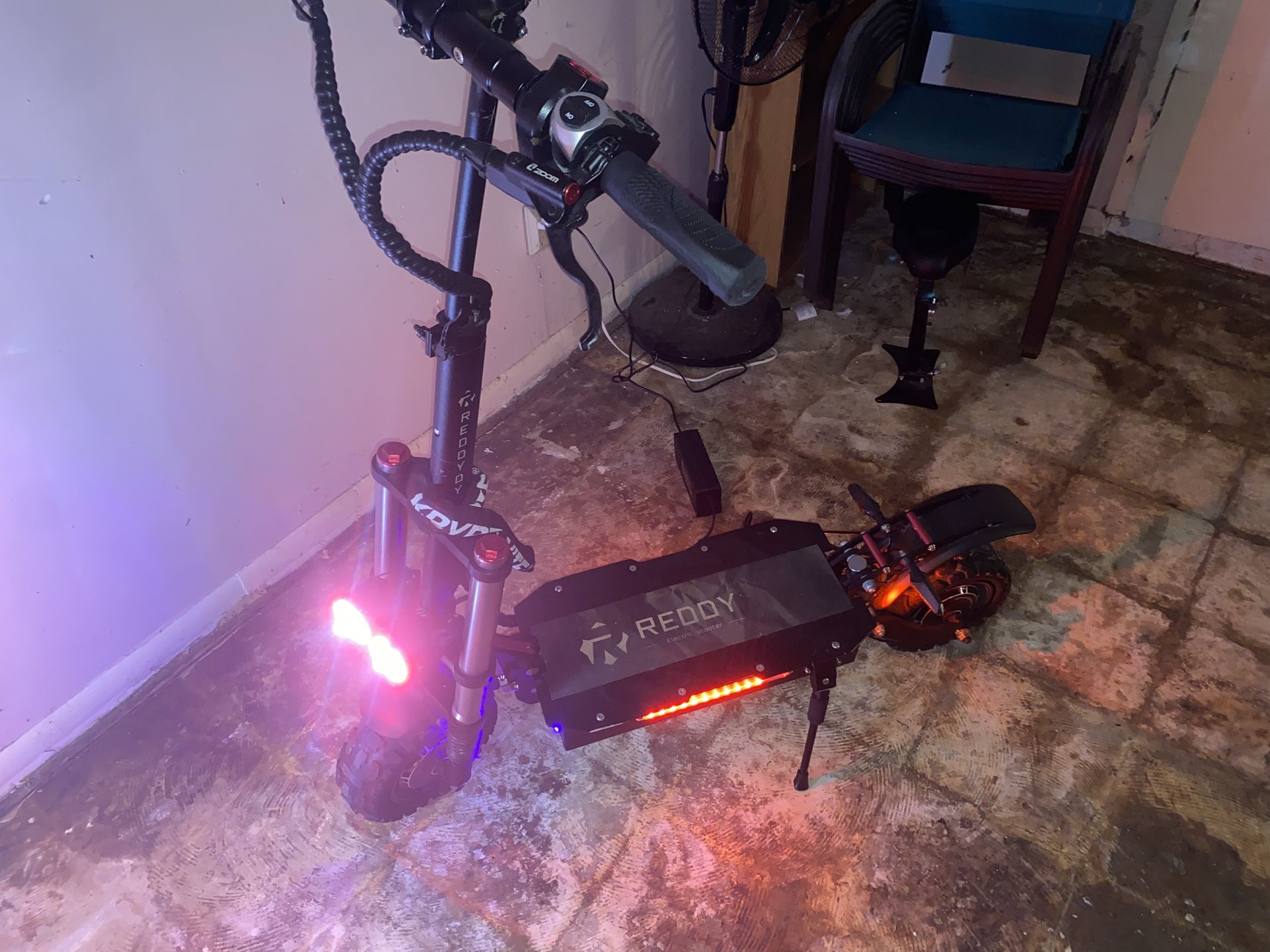 RD1 Dual Motor Off Road Electric Scooter for Adults - 55 MPH, 75-Mile Range, 6000W Peak, 11-Inch Tires