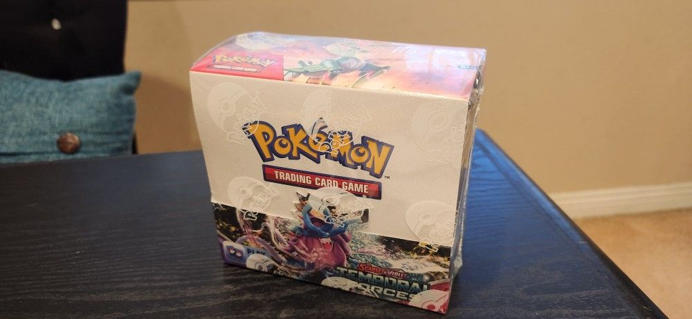 Sealed NIB Pokemon Scarlet & Violet Temporal Forces Booster Box