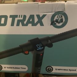 Brand New Inbox Go Tracking electric scooter G2 plus folding E8 inch solid rubble tires 12 mph speed 7 miles distance 201 motor LED headlights 220ound