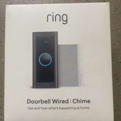 Ring Doorbell wired | Chime