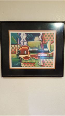 K Loyd Original print painting