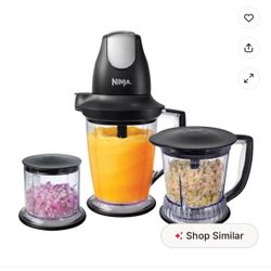 Ninja Master Prep 48 oz. Food and Drink Mixer with Interchangeable Power Pod, Chopping and Pulse Functions