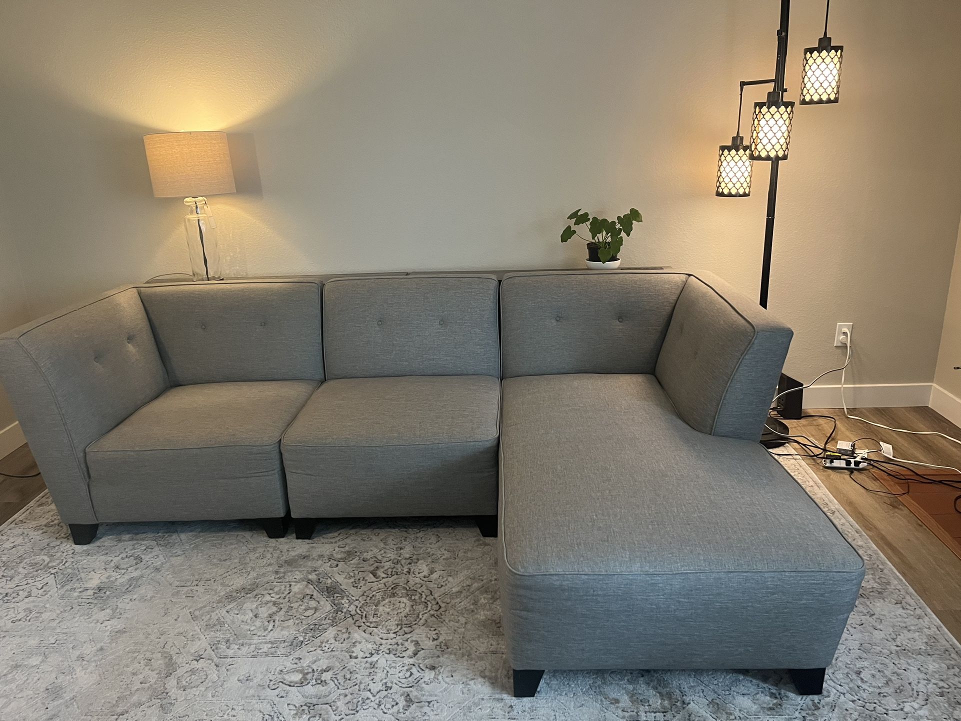 Gray Sectional Sofa