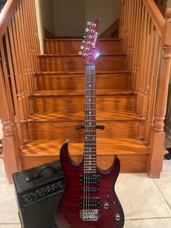Ibanez Gio Guitar w/ Line 6 Spyder V20 Amp