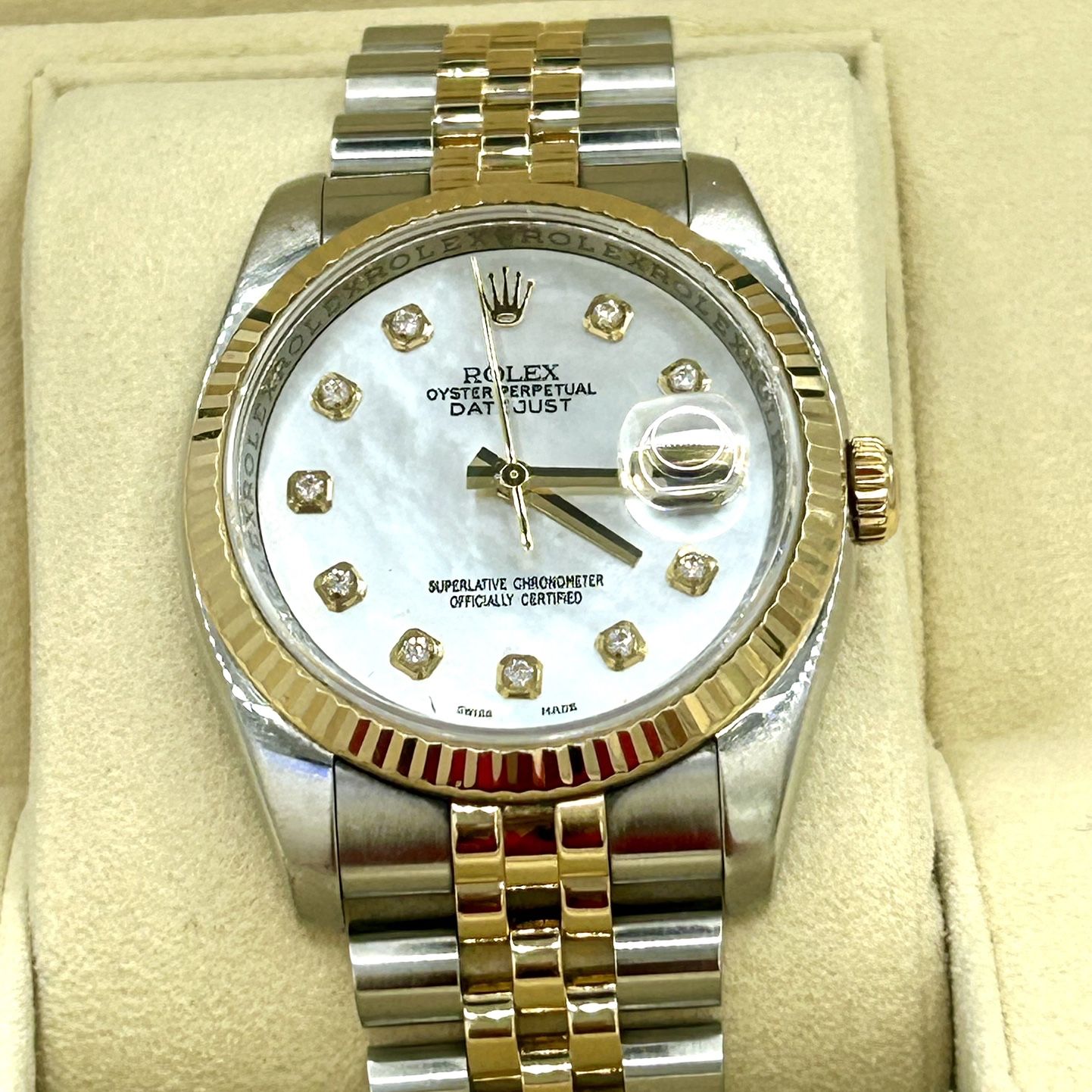 2018 Rolex 36mm Datejust-W/Card