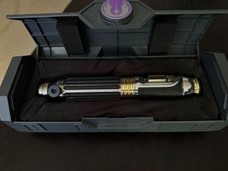Official Mace Windu Legacy Star Wars Lightsaber Hilt, Disneyland Galaxy’s Edge