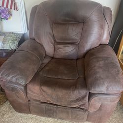 Free Motorized Reclining Sofa Chair Couch Works Great