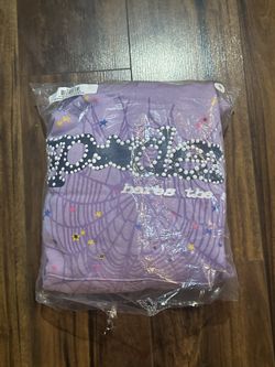 Purple Spider Hoodie