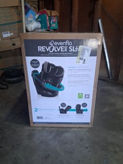 Even flow revolve three sixty slim baby car seat