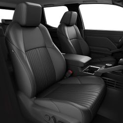 Leather Seat Covers for Toyota Tacoma 2024-2026 Full Set