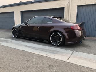 G35 Carbon fiber rear window spoiler