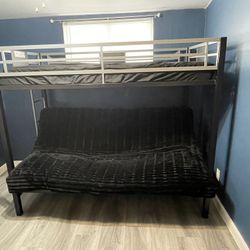 Futon Bunk Bed , Queen Size , Twin 