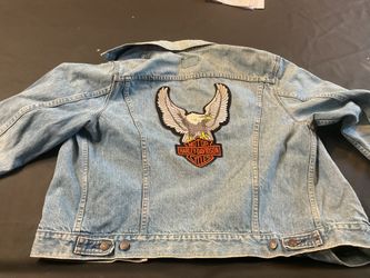 Vintage Levi’s Biker Jacket With Patches