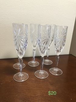 Copas De Vidrio   Flute Glass 