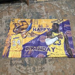 Lakers Happy Birthday Poster 