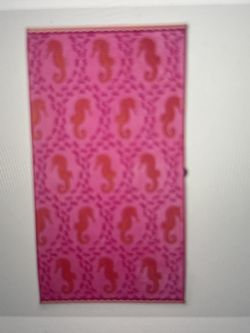 New. Roller Rabbit, Target Red Towel