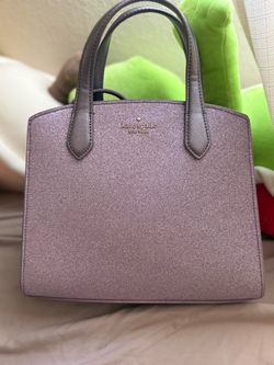 Kate Spade purple sparkling bag