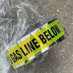 Warning Tape 1000 Ft $20