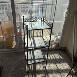 Ikea Mirror, Reclining Chair, Ikea Shelving Unit
