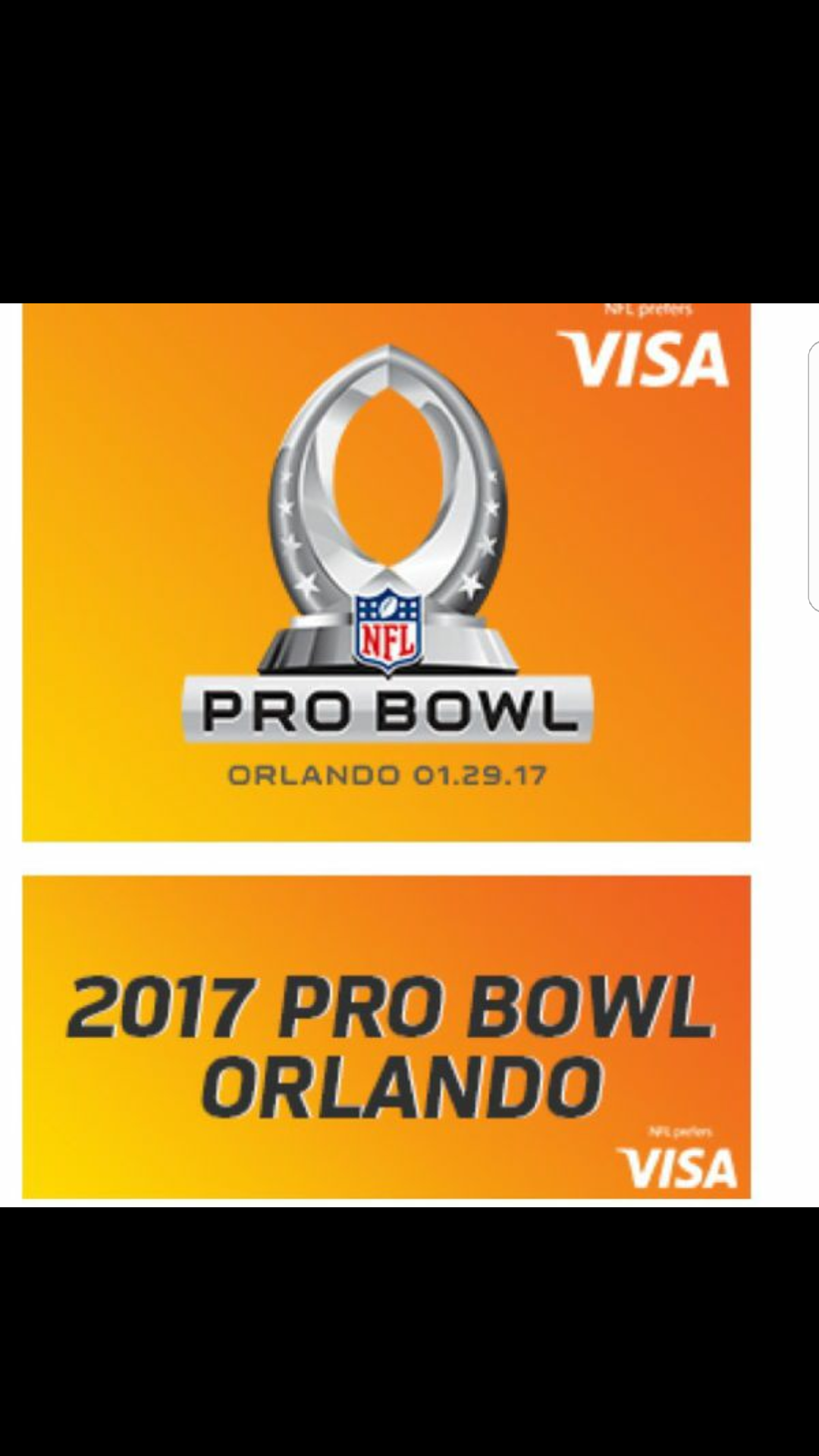 Pro bowl tickets