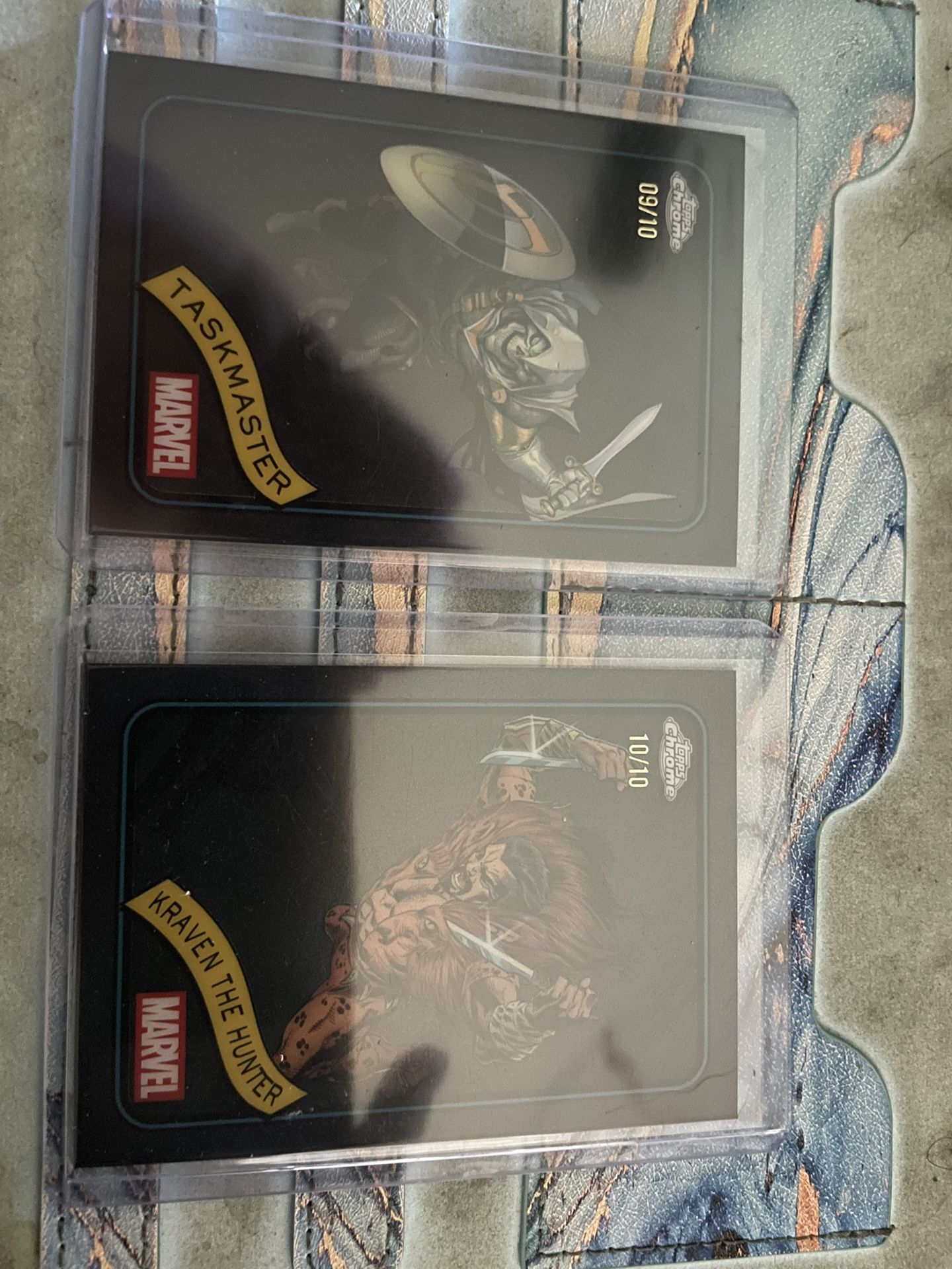 Marvel Cards Numbered And One Sketch