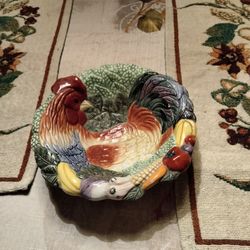 Rooster bowl so cute for anything