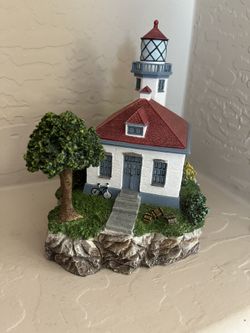 14mile Point Lighthouse Collectible Vintage 