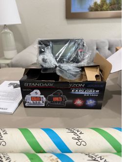 Standard Horizon and antenna VHF new