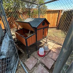 6 By 6 Dog Run With Chicken Coop