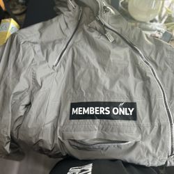 Member Only Astronaut Reflective Rain Hoodie
