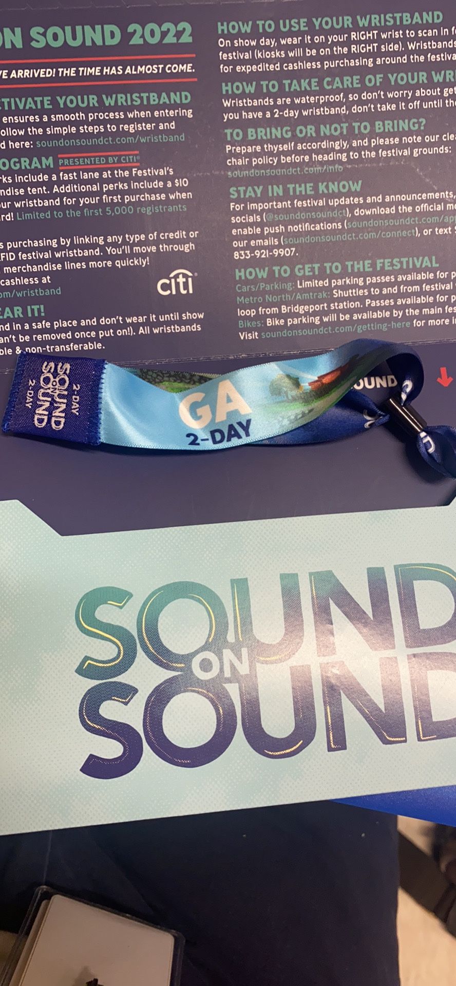 Sound on Sound 2 Day General Admission Pass
