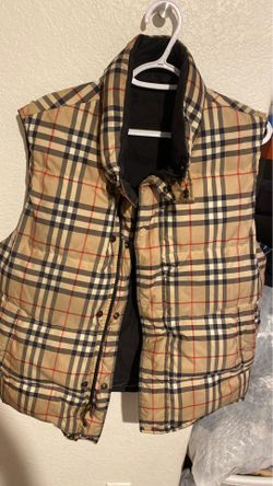 Burberry vest sz L