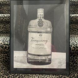 Fine Art, One Of A Kind Charcoal Tanqueray gin