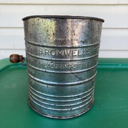 Vintage Bromwell’s Flour Measuring Sifter