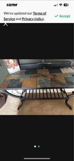 Coffee table and sofa table
