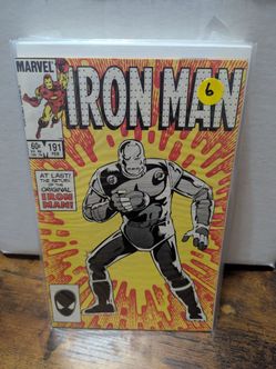 Marvel Iron Man #191 Comic Book