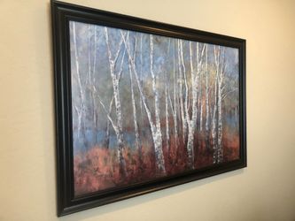 Large framed picture