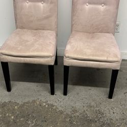 2 dining chairs
