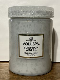 Voluspa Bourbon Vanille Candle Brand New